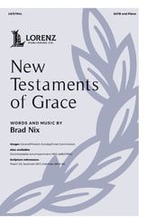 New Testaments of Grace SATB choral sheet music cover